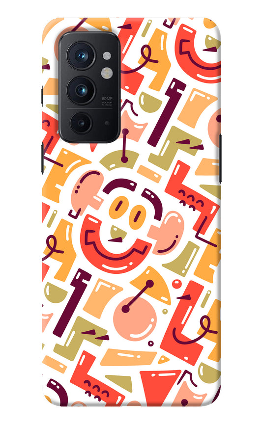 Doodle Pattern Oneplus 9RT Back Cover