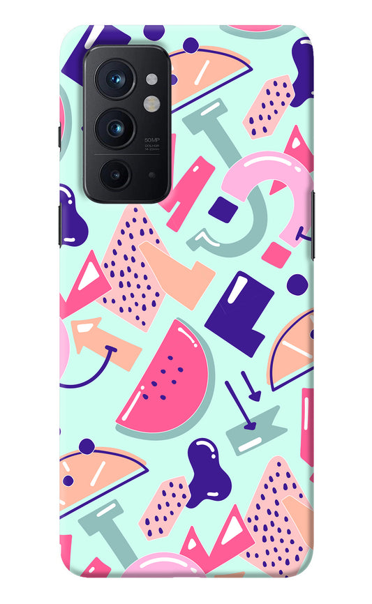 Doodle Pattern Oneplus 9RT Back Cover