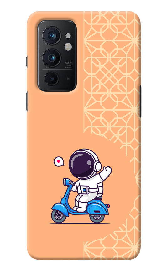 Cute Astronaut Riding Oneplus 9RT Back Cover