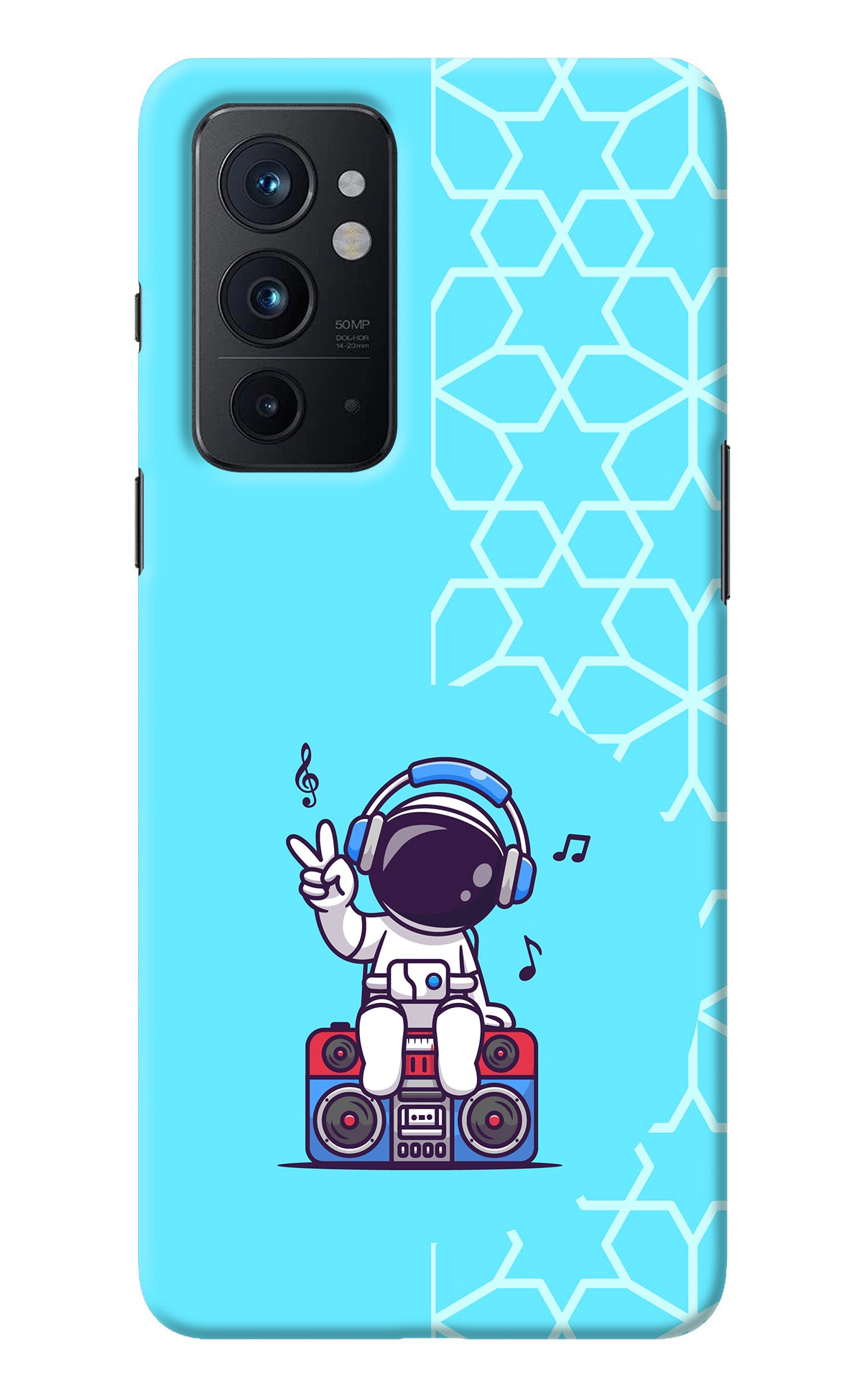 Cute Astronaut Chilling Oneplus 9RT Back Cover