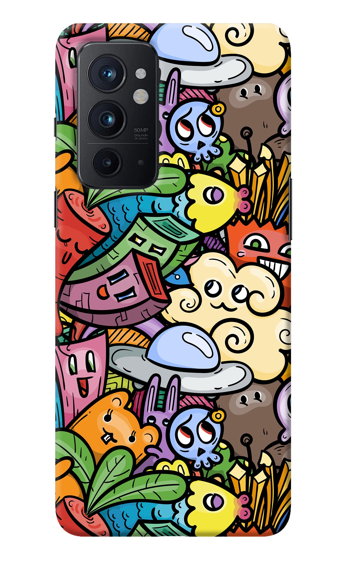 Veggie Doodle Oneplus 9RT Back Cover