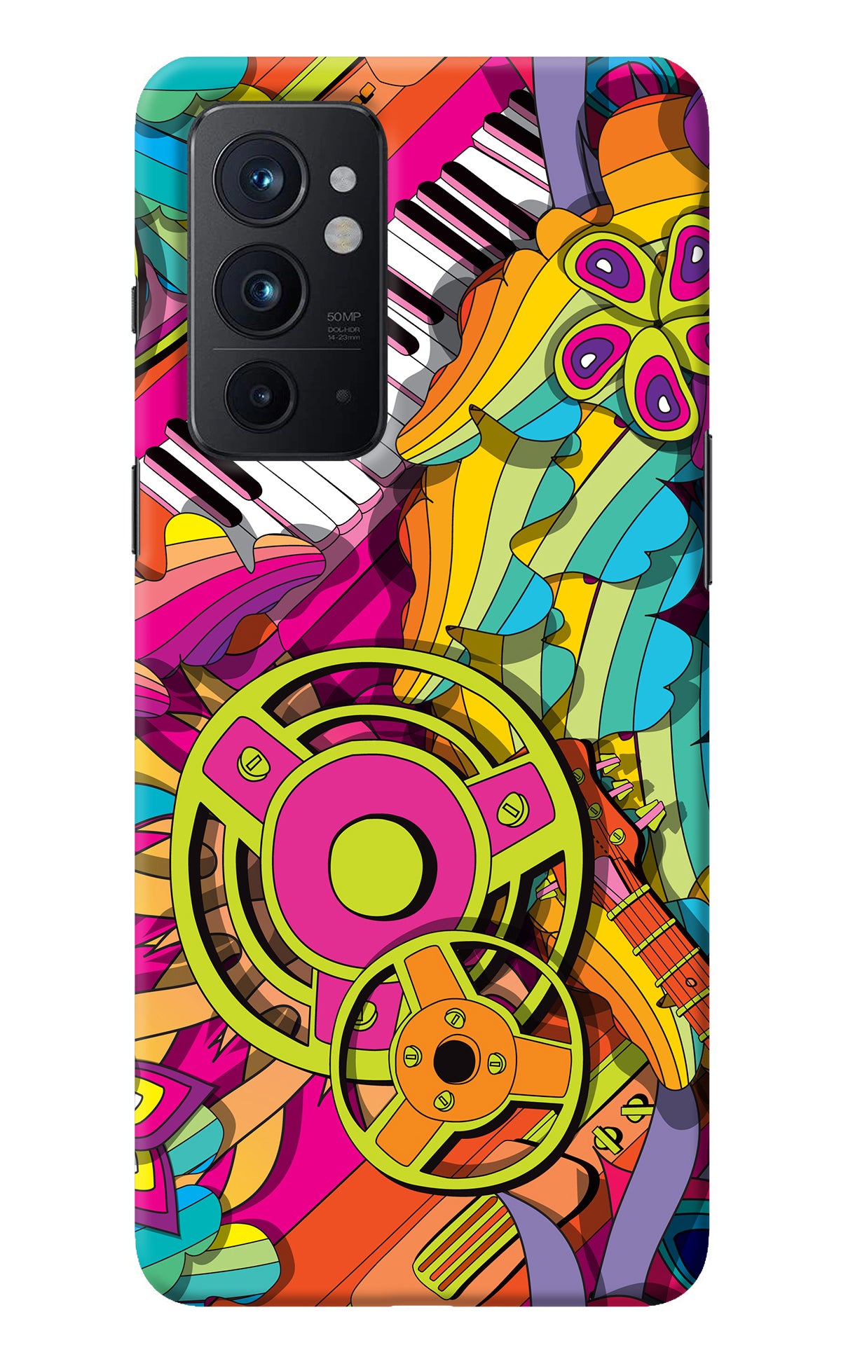 Music Doodle Oneplus 9RT Back Cover