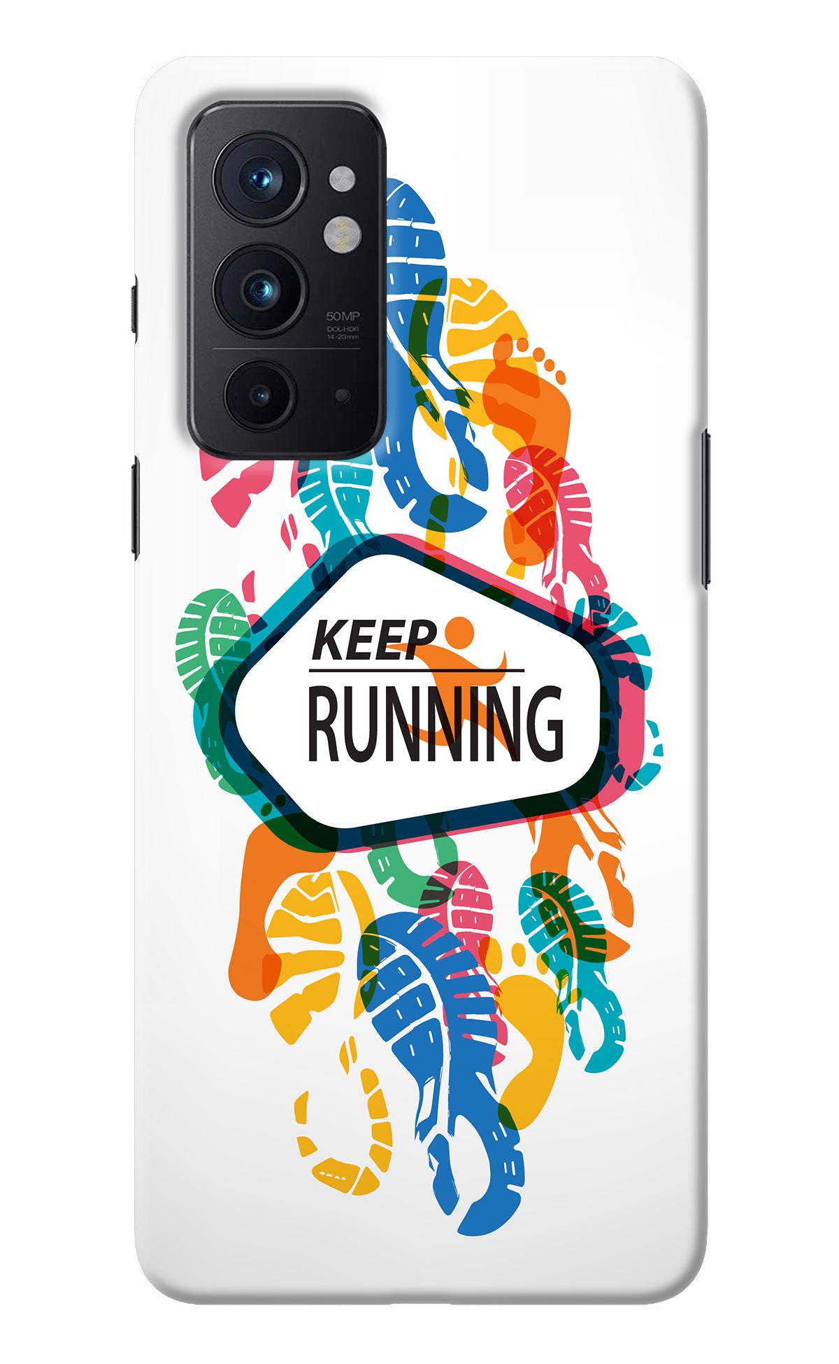 Keep Running Oneplus 9RT Back Cover