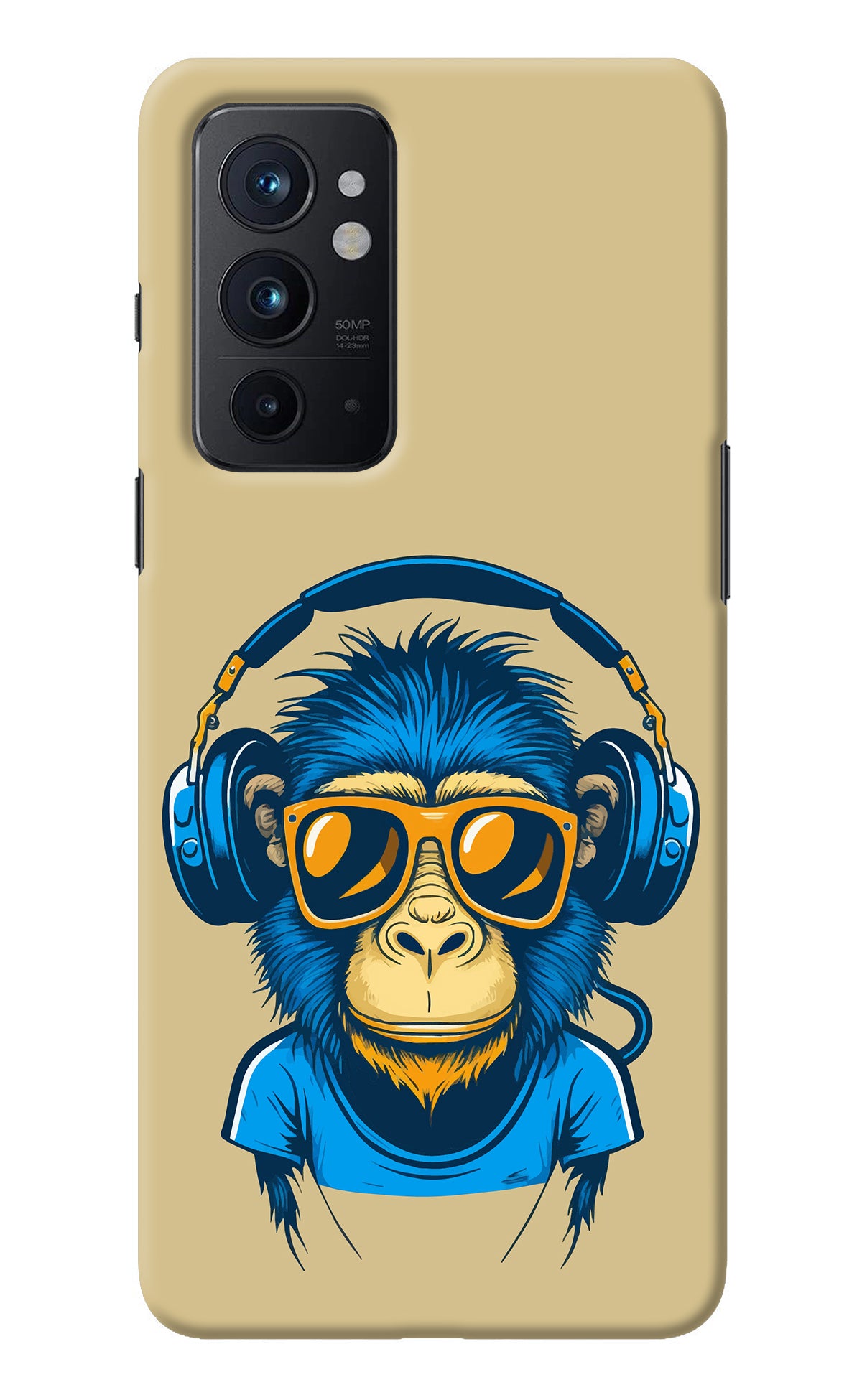 Monkey Headphone Oneplus 9RT Back Cover