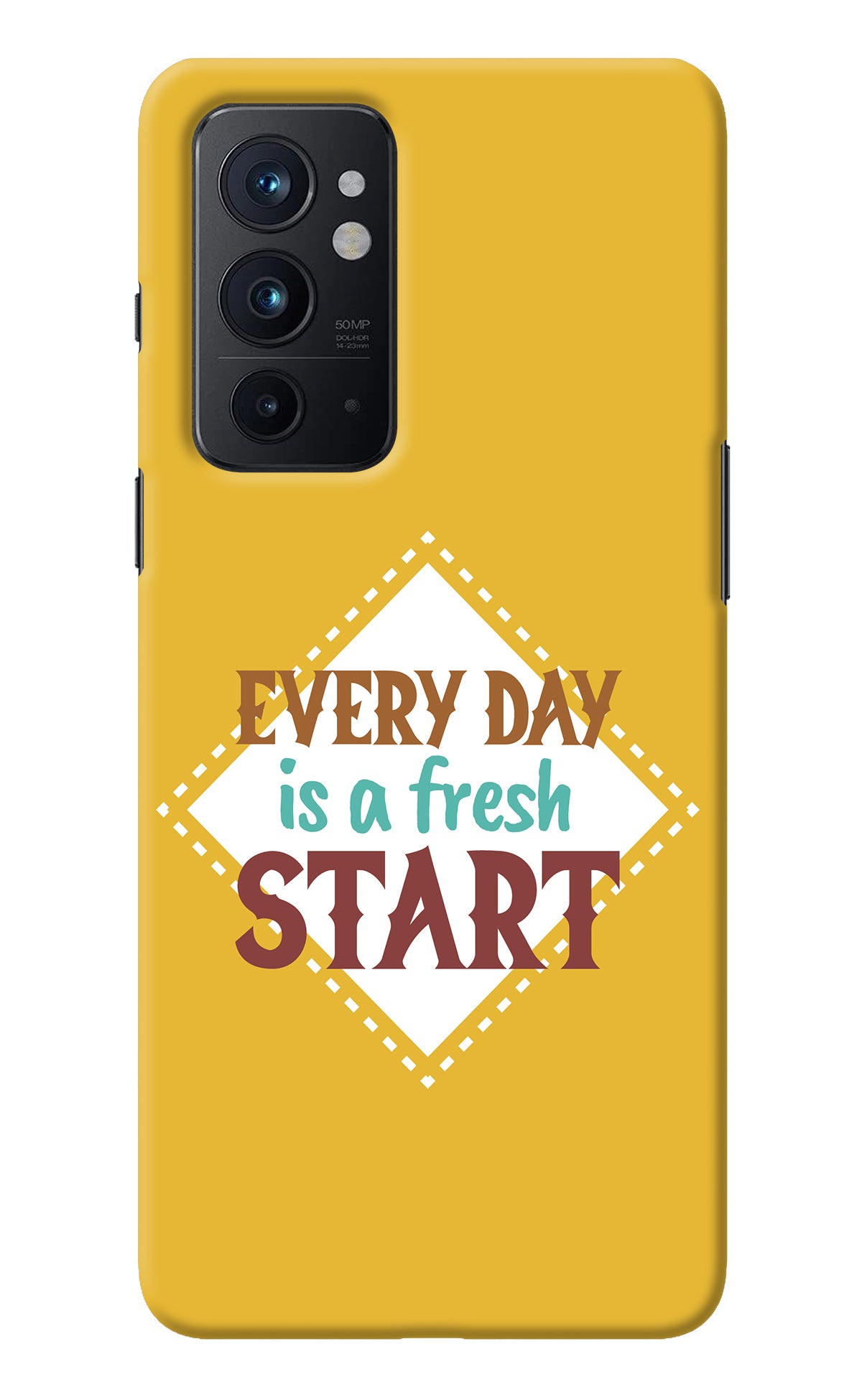 Every day is a Fresh Start Oneplus 9RT Back Cover
