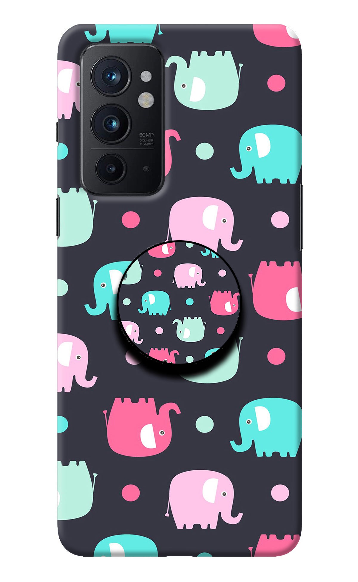 Baby Elephants Oneplus 9RT Pop Case