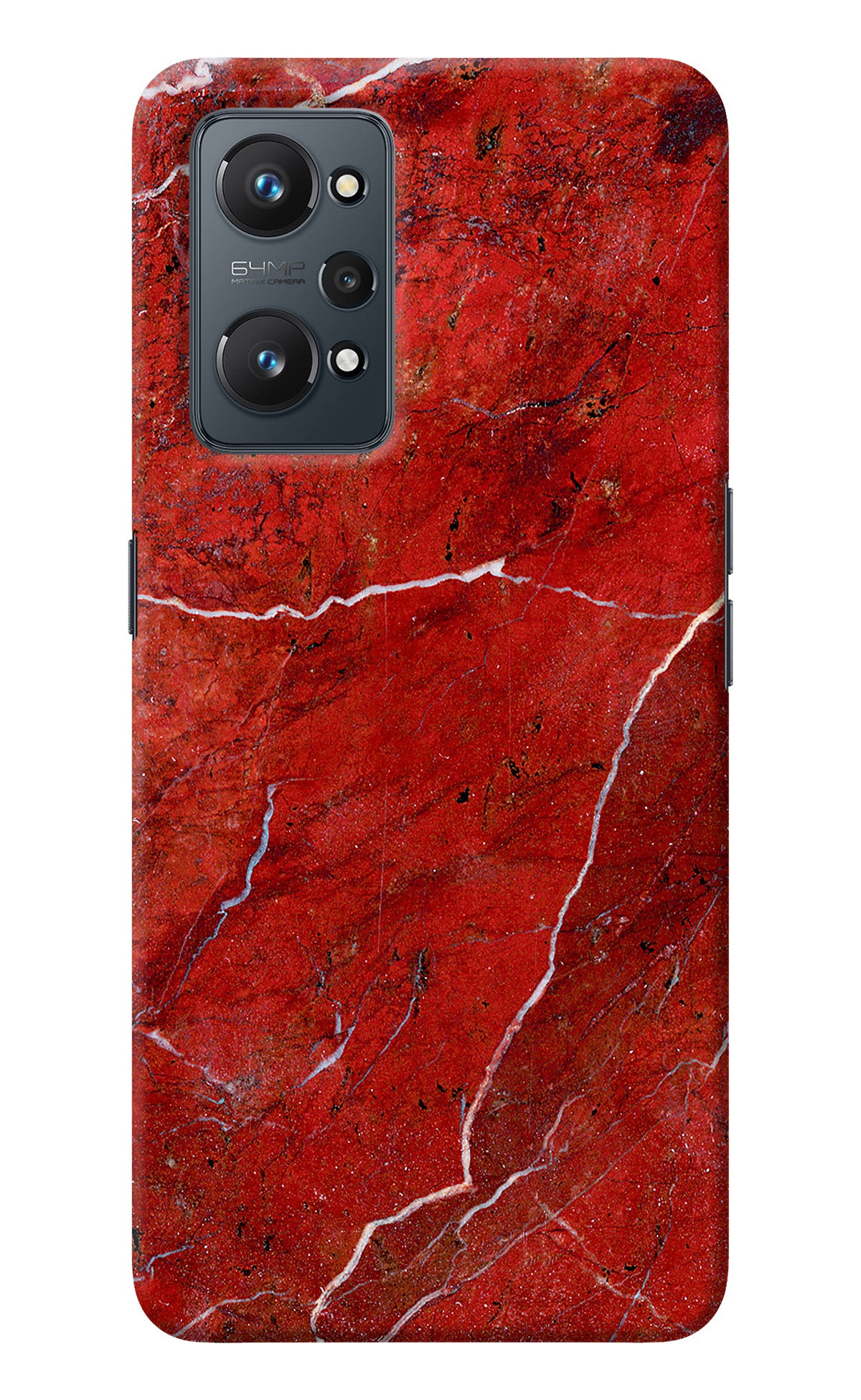 Red Marble Design Realme GT NEO 2/Neo 3T Back Cover