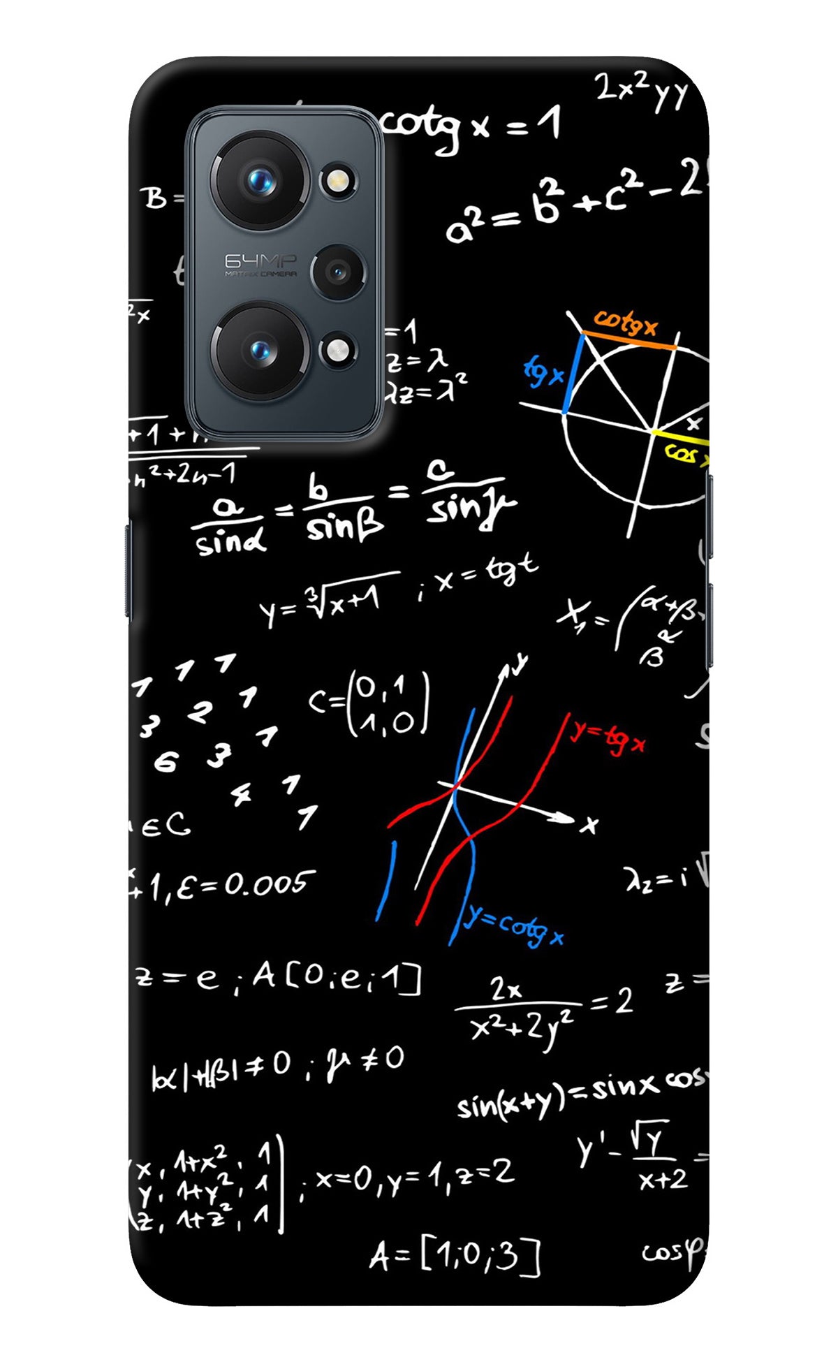 Mathematics Formula Realme GT NEO 2/Neo 3T Back Cover