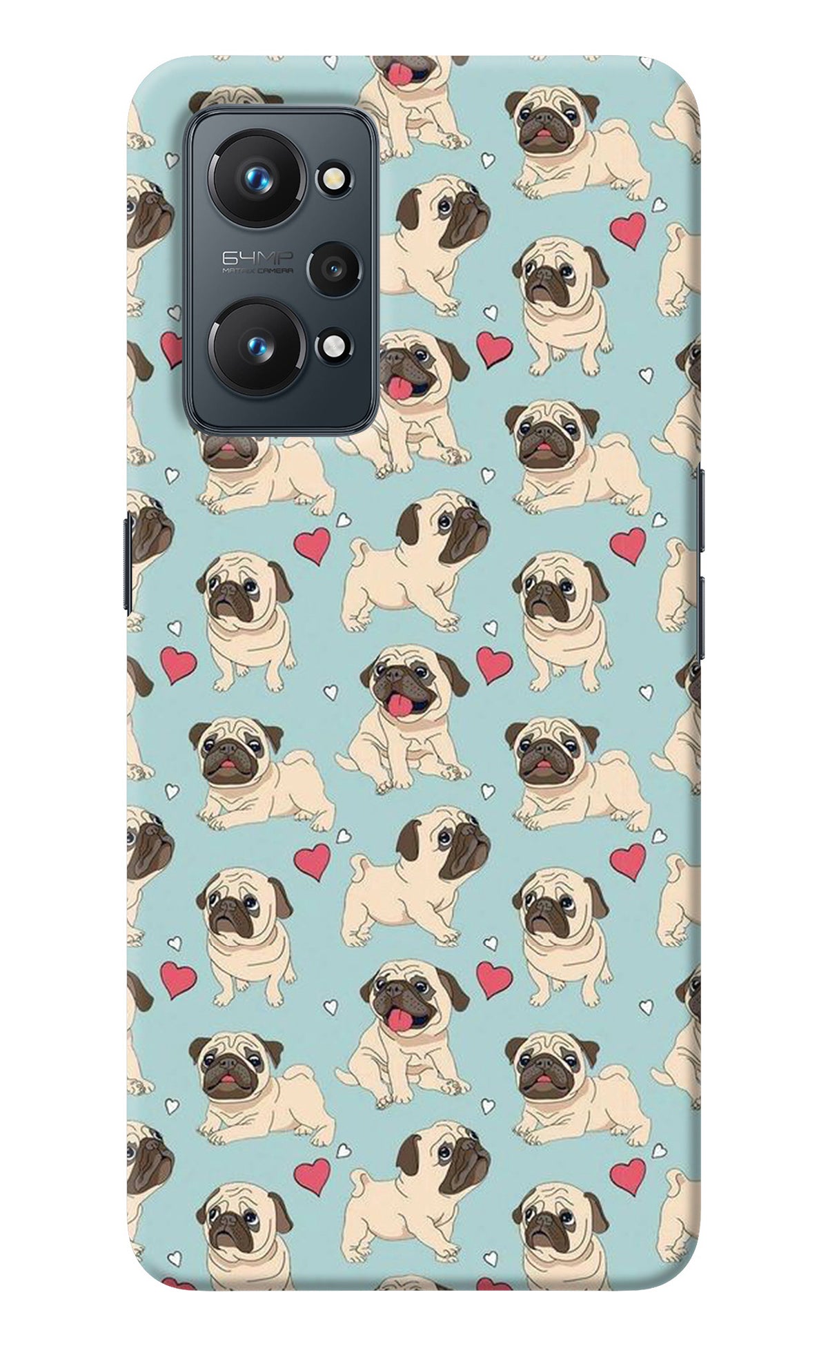 Pug Dog Realme GT NEO 2/Neo 3T Back Cover