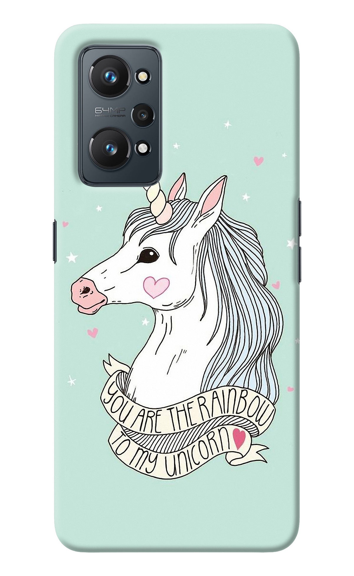 Unicorn Wallpaper Realme GT NEO 2/Neo 3T Back Cover