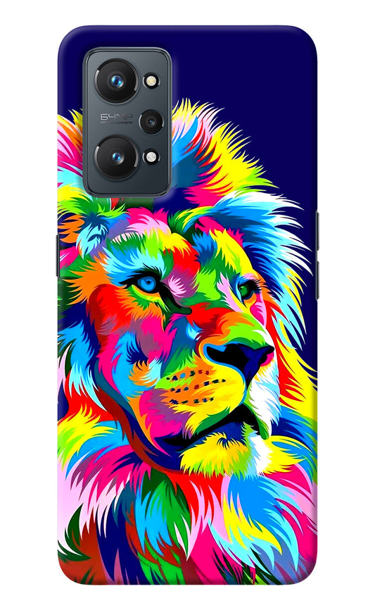 Vector Art Lion Realme GT NEO 2/Neo 3T Back Cover