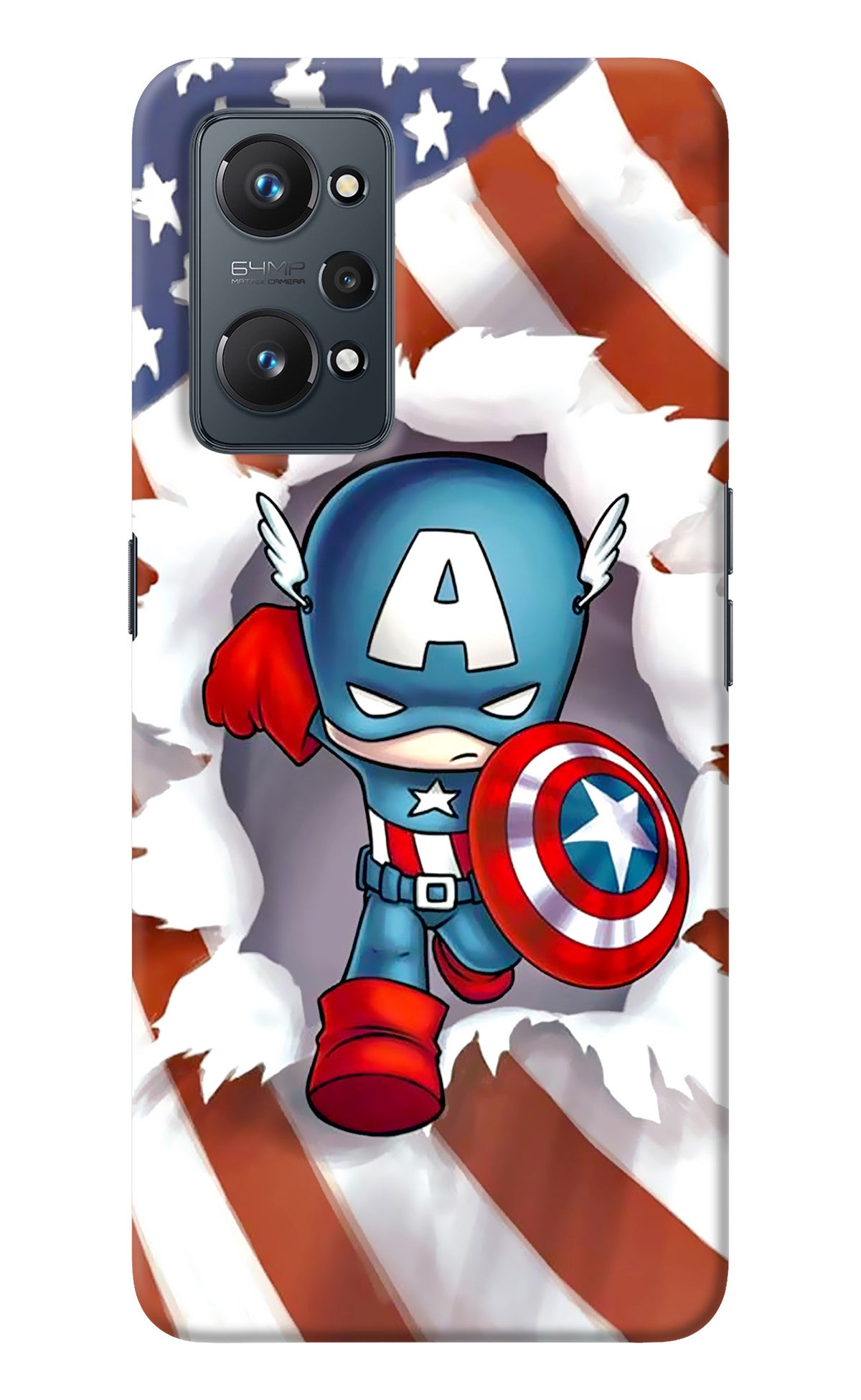 Captain America Realme GT NEO 2/Neo 3T Back Cover