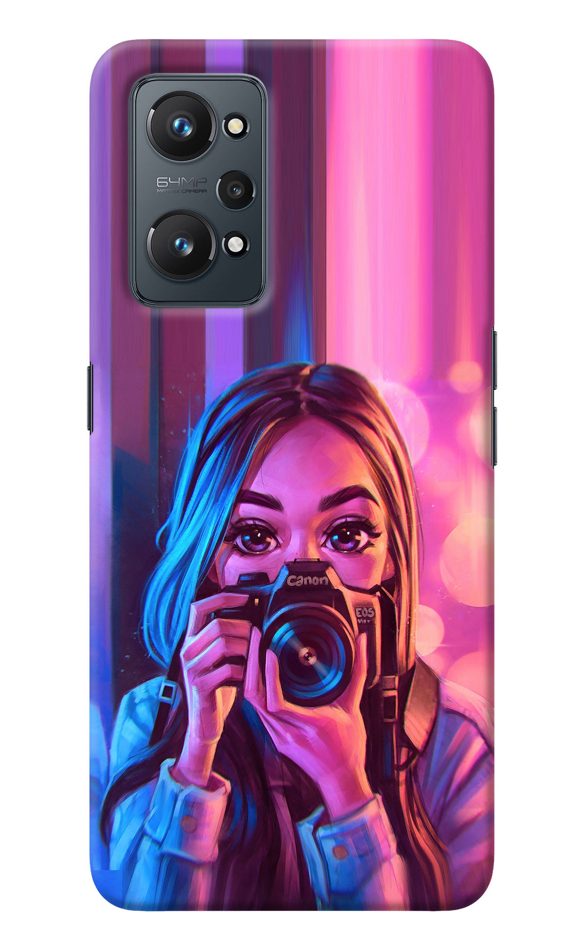 Girl Photographer Realme GT NEO 2/Neo 3T Back Cover