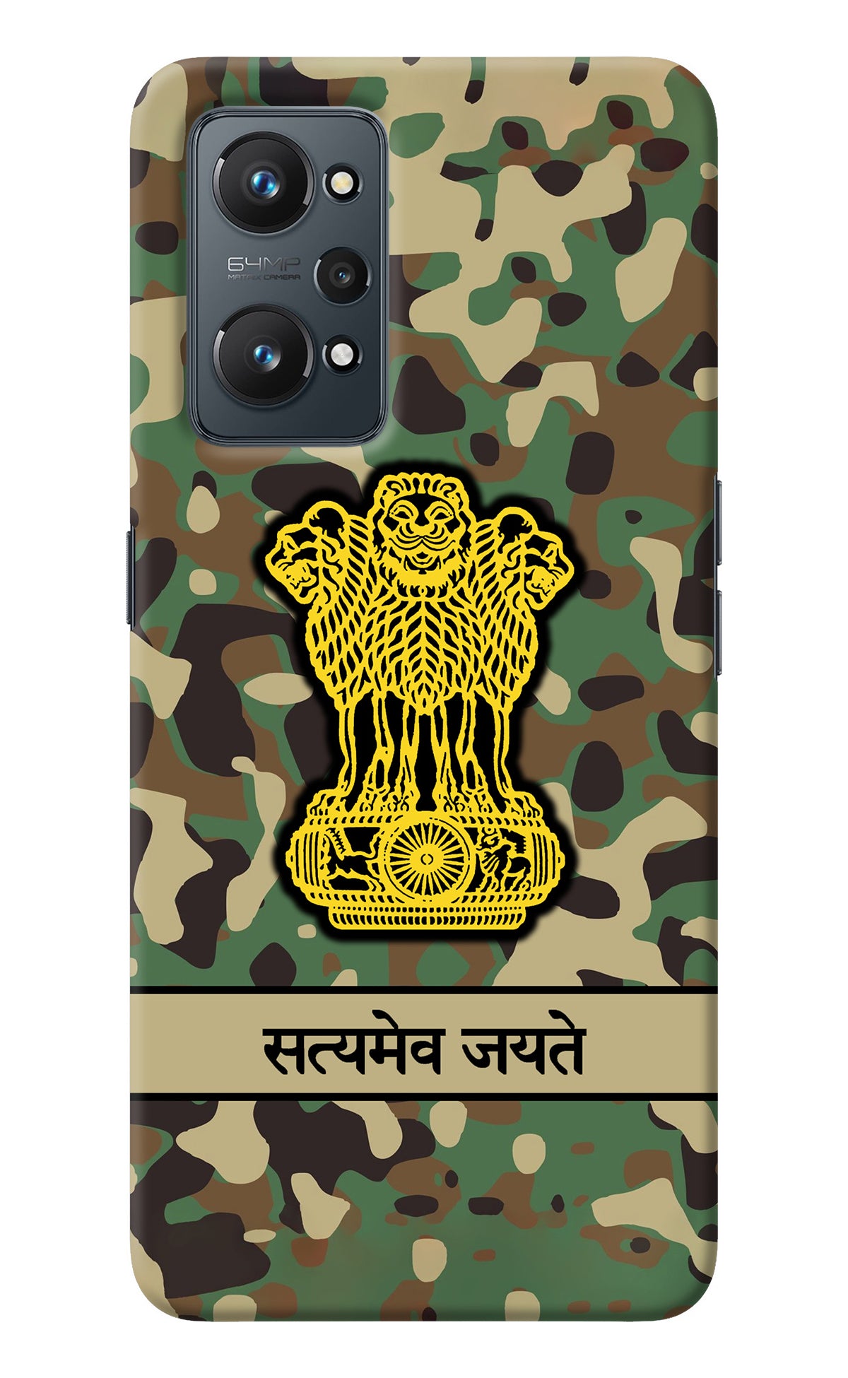 Satyamev Jayate Army Realme GT NEO 2/Neo 3T Back Cover