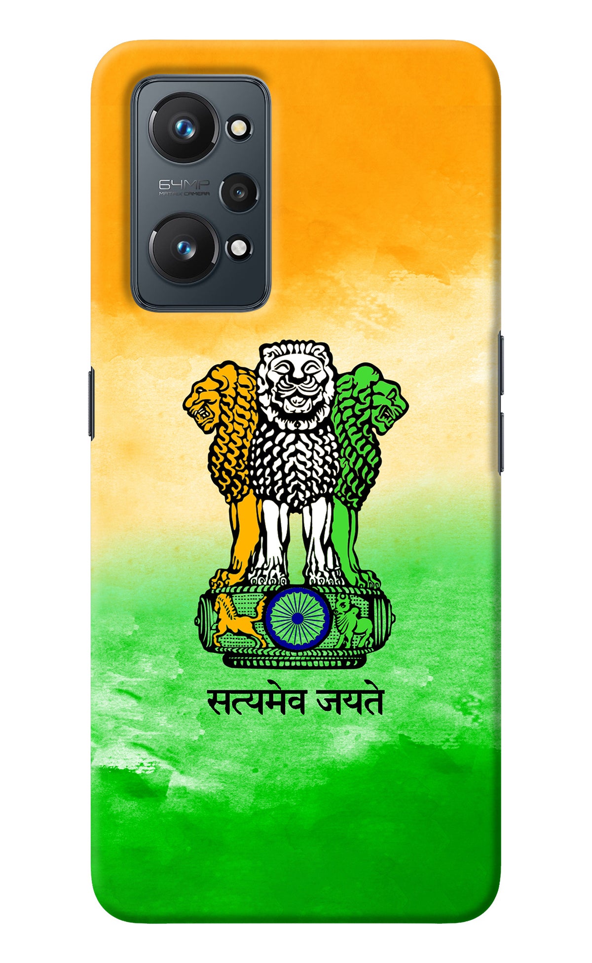 Satyamev Jayate Flag Realme GT NEO 2/Neo 3T Back Cover