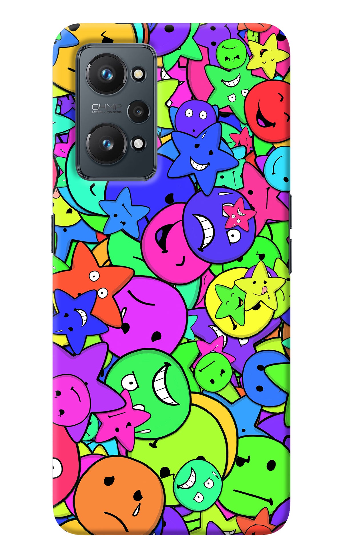 Fun Doodle Realme GT NEO 2/Neo 3T Back Cover