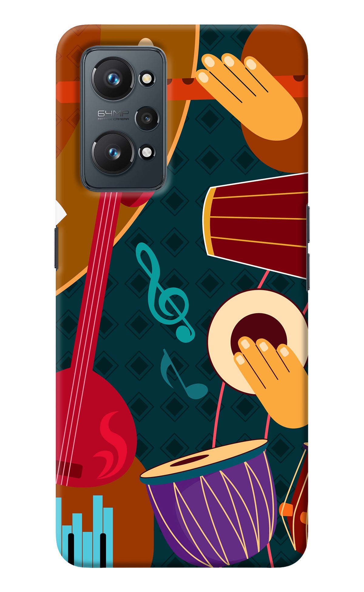Music Instrument Realme GT NEO 2/Neo 3T Back Cover