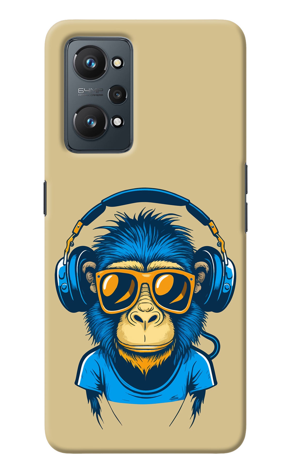 Monkey Headphone Realme GT NEO 2/Neo 3T Back Cover