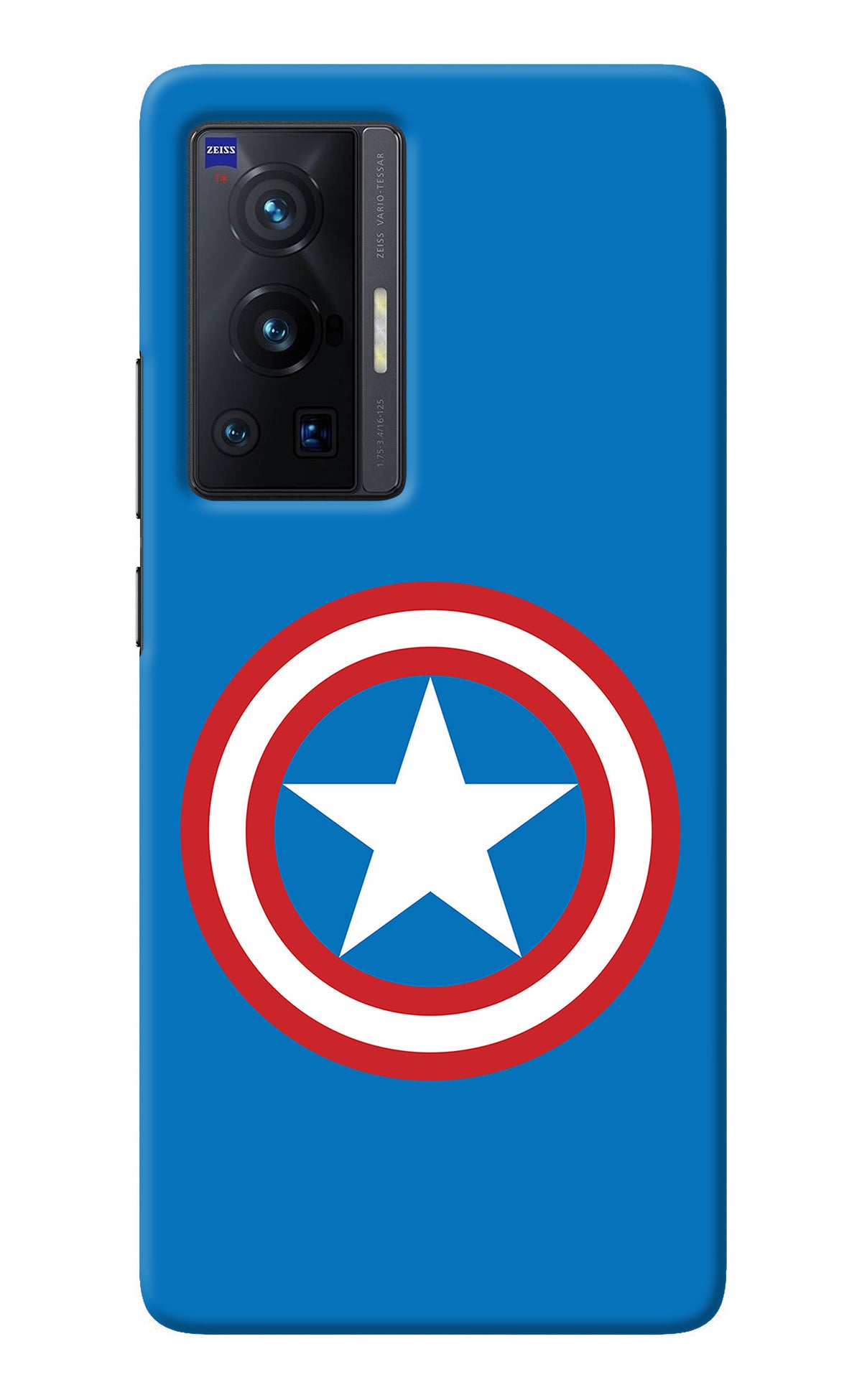 Captain America Logo Vivo X70 Pro Back Cover