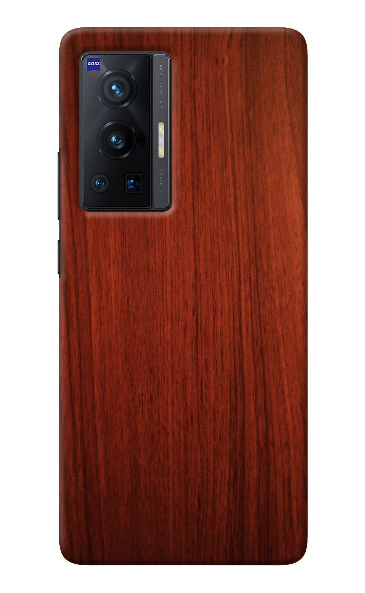 Wooden Plain Pattern Vivo X70 Pro Back Cover