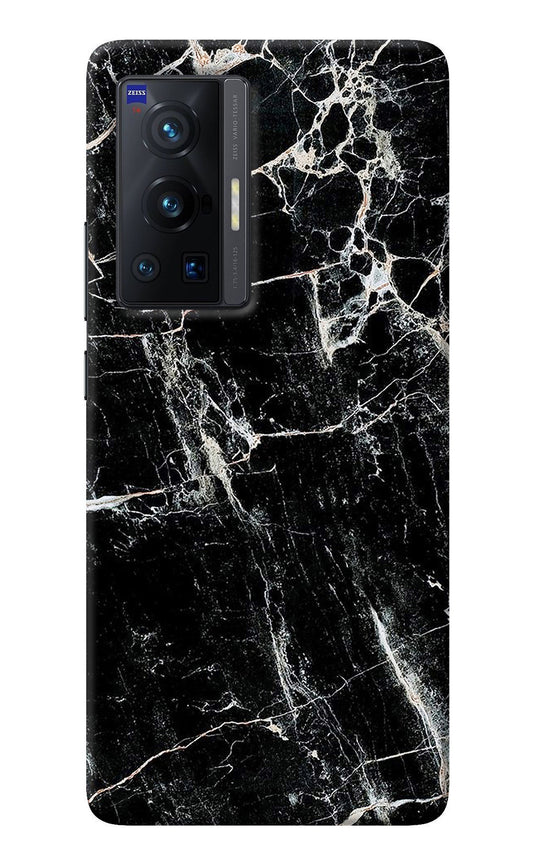 Black Marble Texture Vivo X70 Pro Back Cover