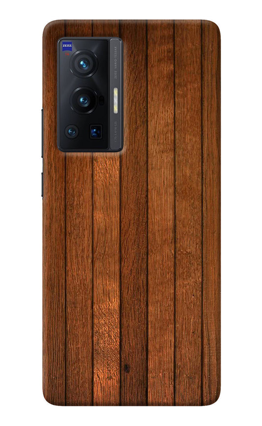 Wooden Artwork Bands Vivo X70 Pro Back Cover