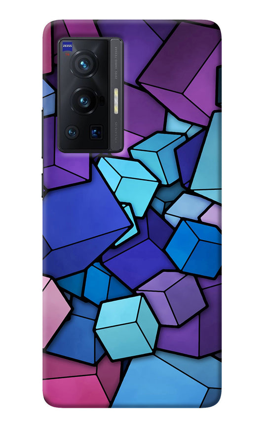 Cubic Abstract Vivo X70 Pro Back Cover