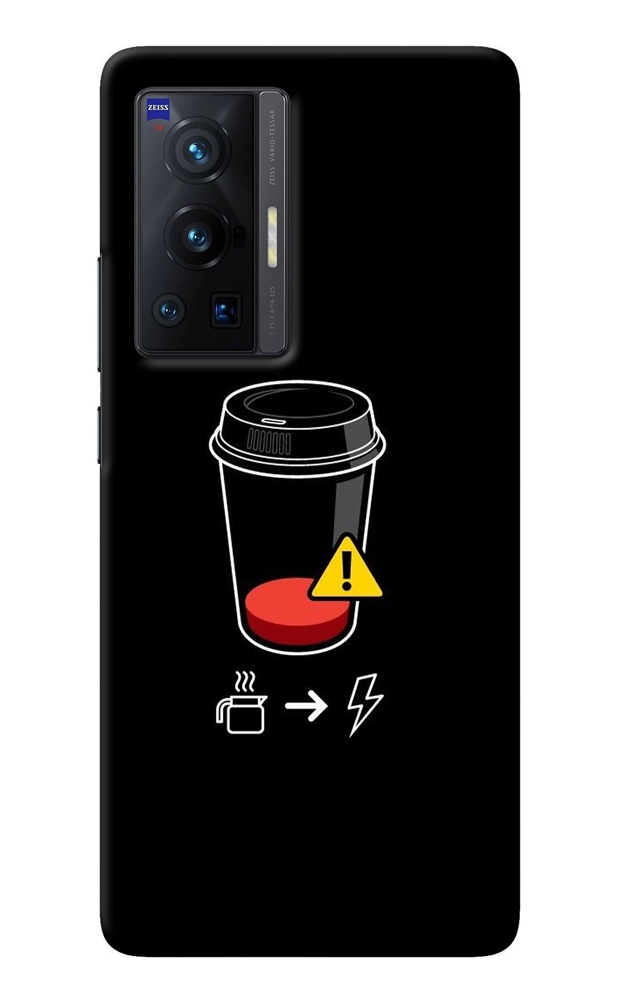 Coffee Vivo X70 Pro Back Cover