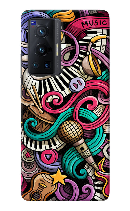 Music Abstract Vivo X70 Pro Back Cover