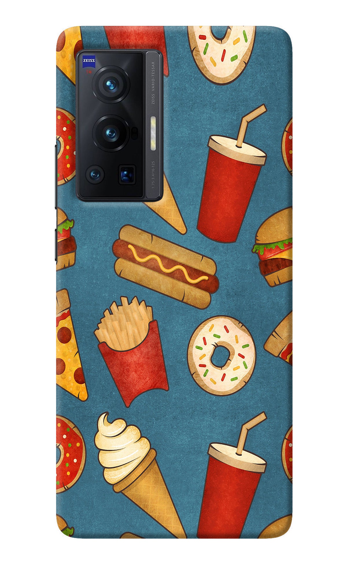 Foodie Vivo X70 Pro Back Cover