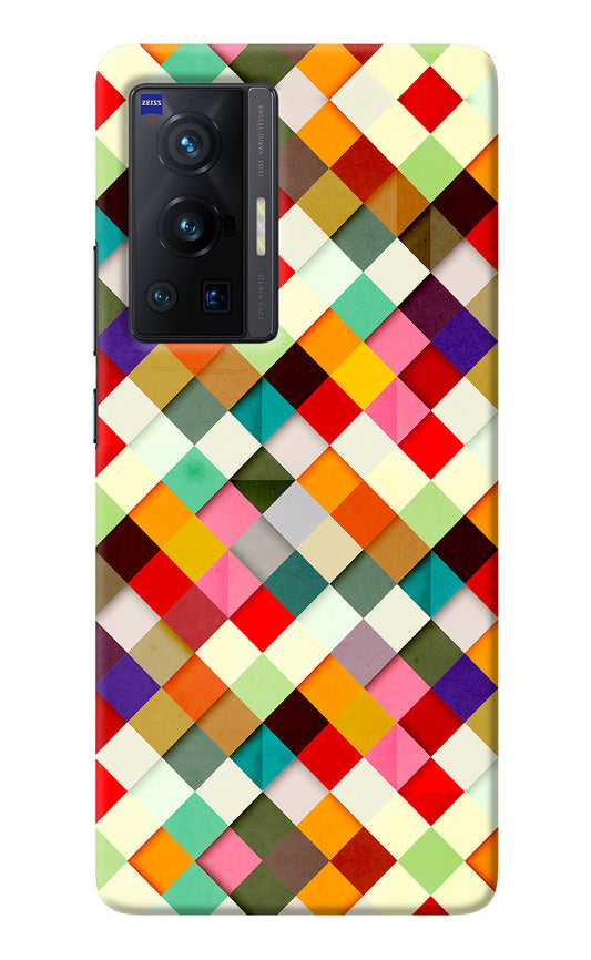 Geometric Abstract Colorful Vivo X70 Pro Back Cover