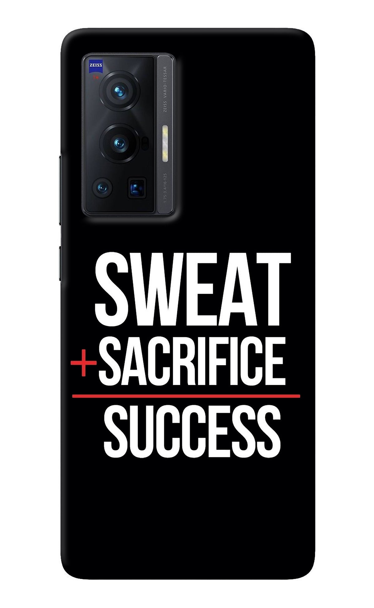 Sweat Sacrifice Success Vivo X70 Pro Back Cover
