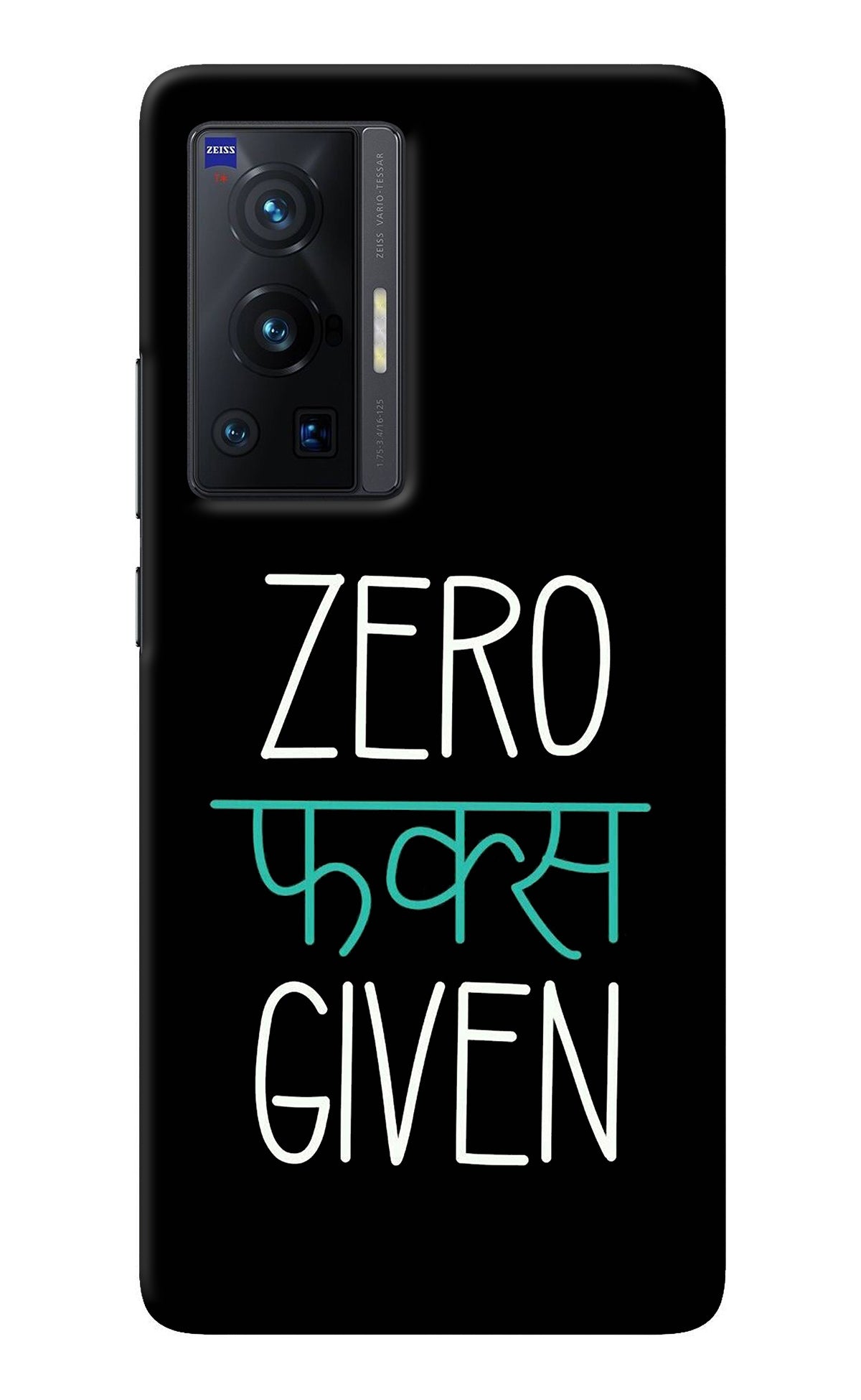 Zero Fucks Given Vivo X70 Pro Back Cover