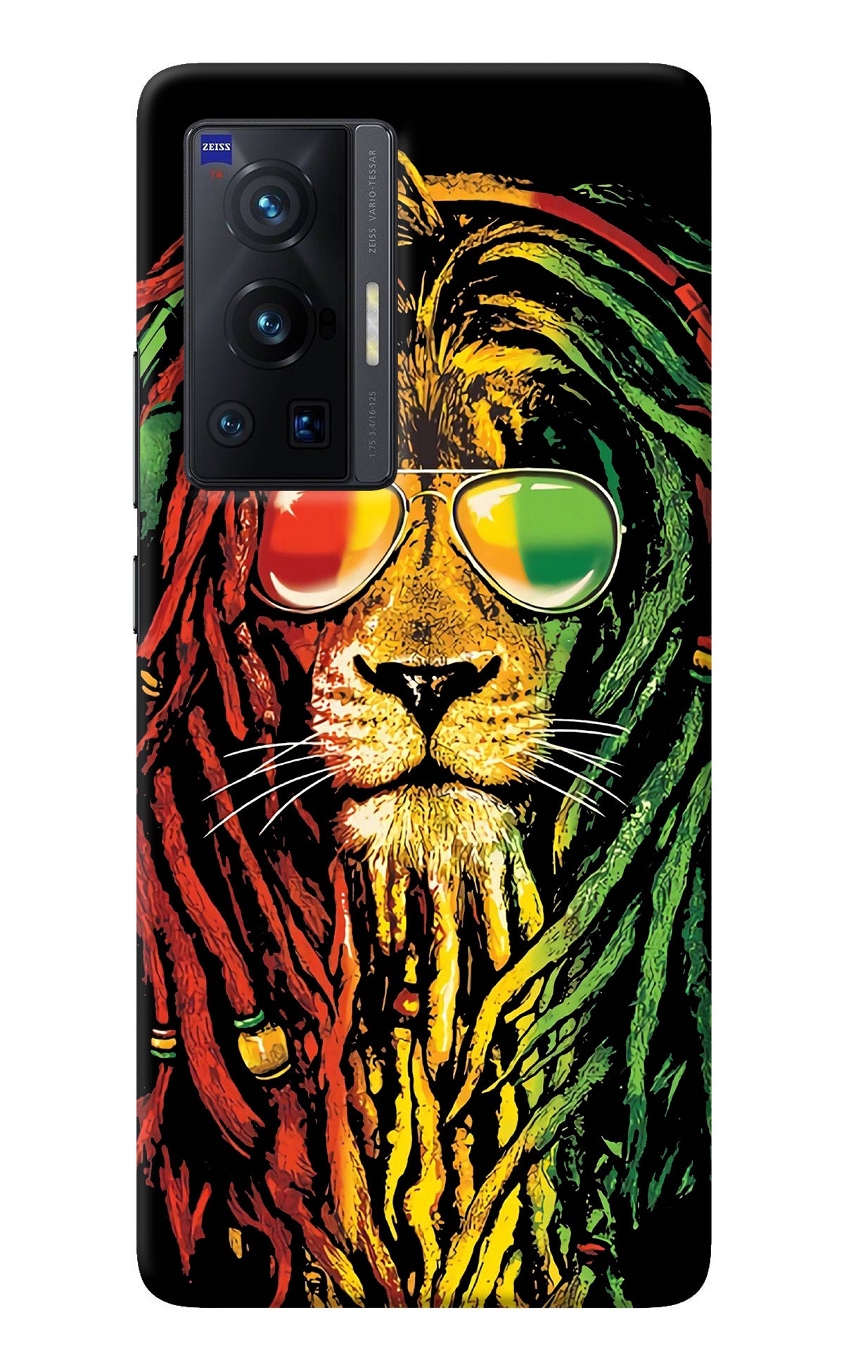 Rasta Lion Vivo X70 Pro Back Cover