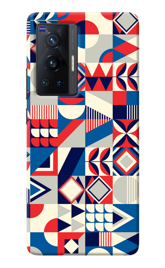 Colorful Pattern Vivo X70 Pro Back Cover