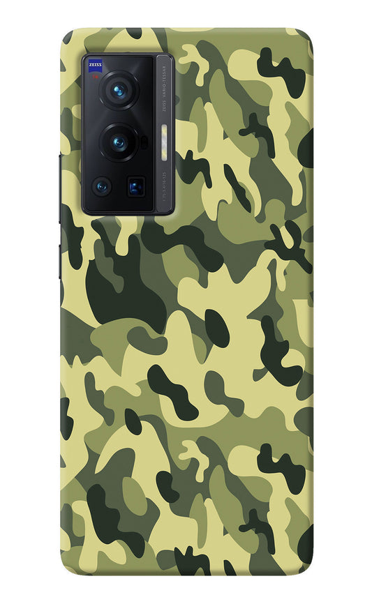 Camouflage Vivo X70 Pro Back Cover