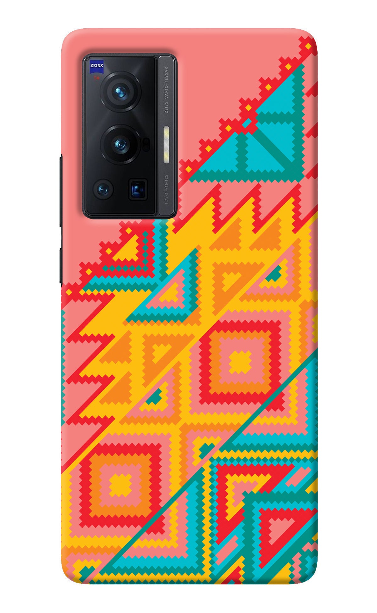 Aztec Tribal Vivo X70 Pro Back Cover