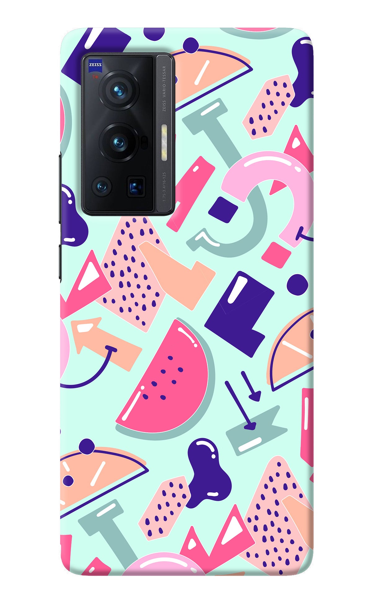 Doodle Pattern Vivo X70 Pro Back Cover