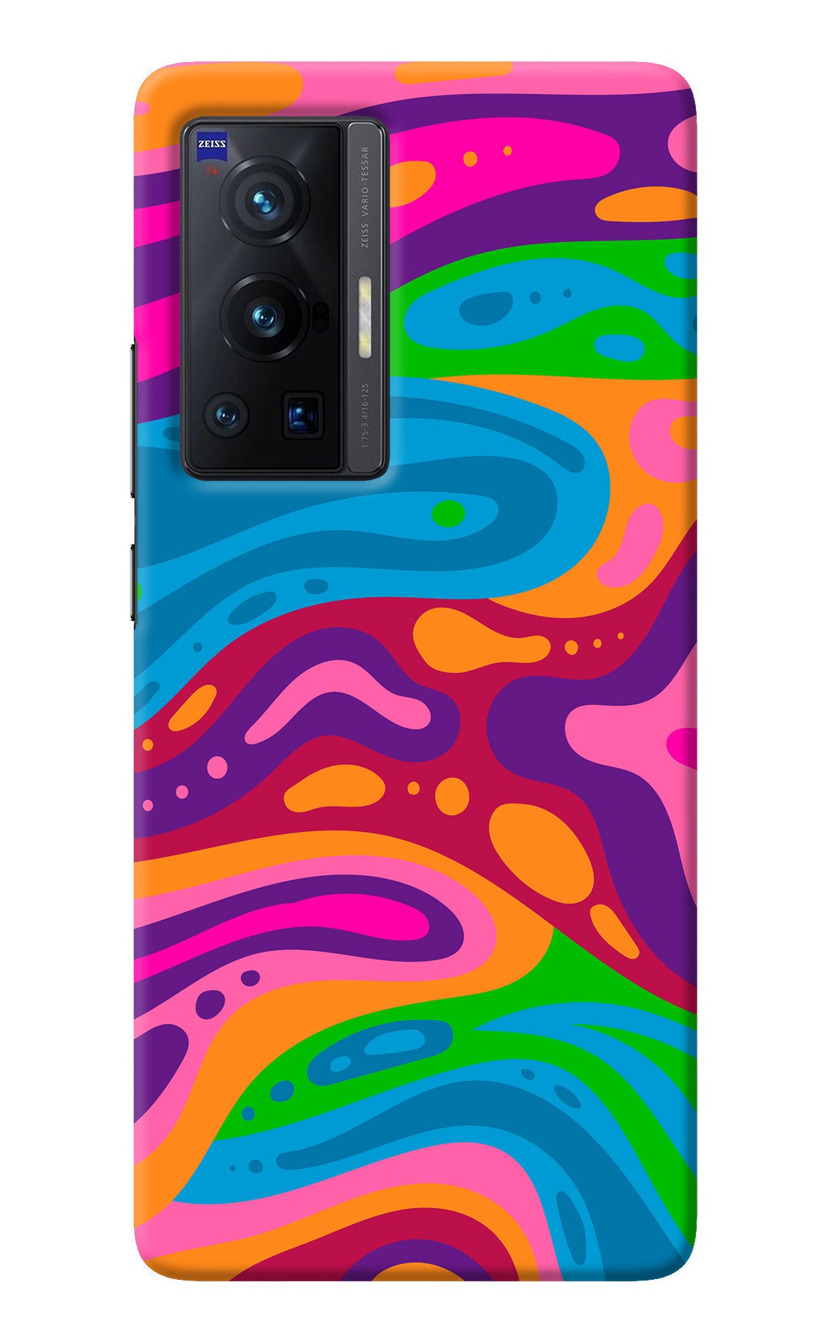 Trippy Pattern Vivo X70 Pro Back Cover