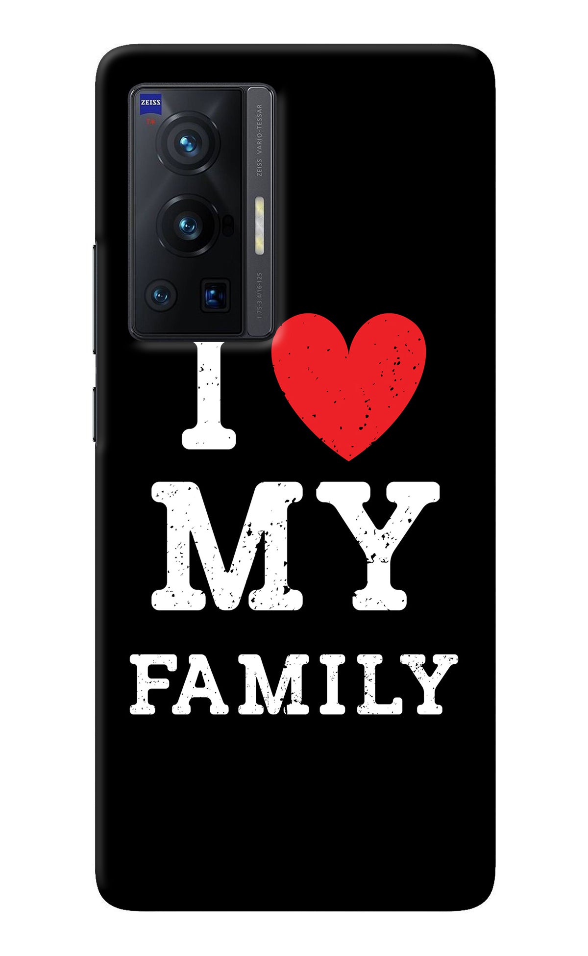 I Love My Family Vivo X70 Pro Back Cover
