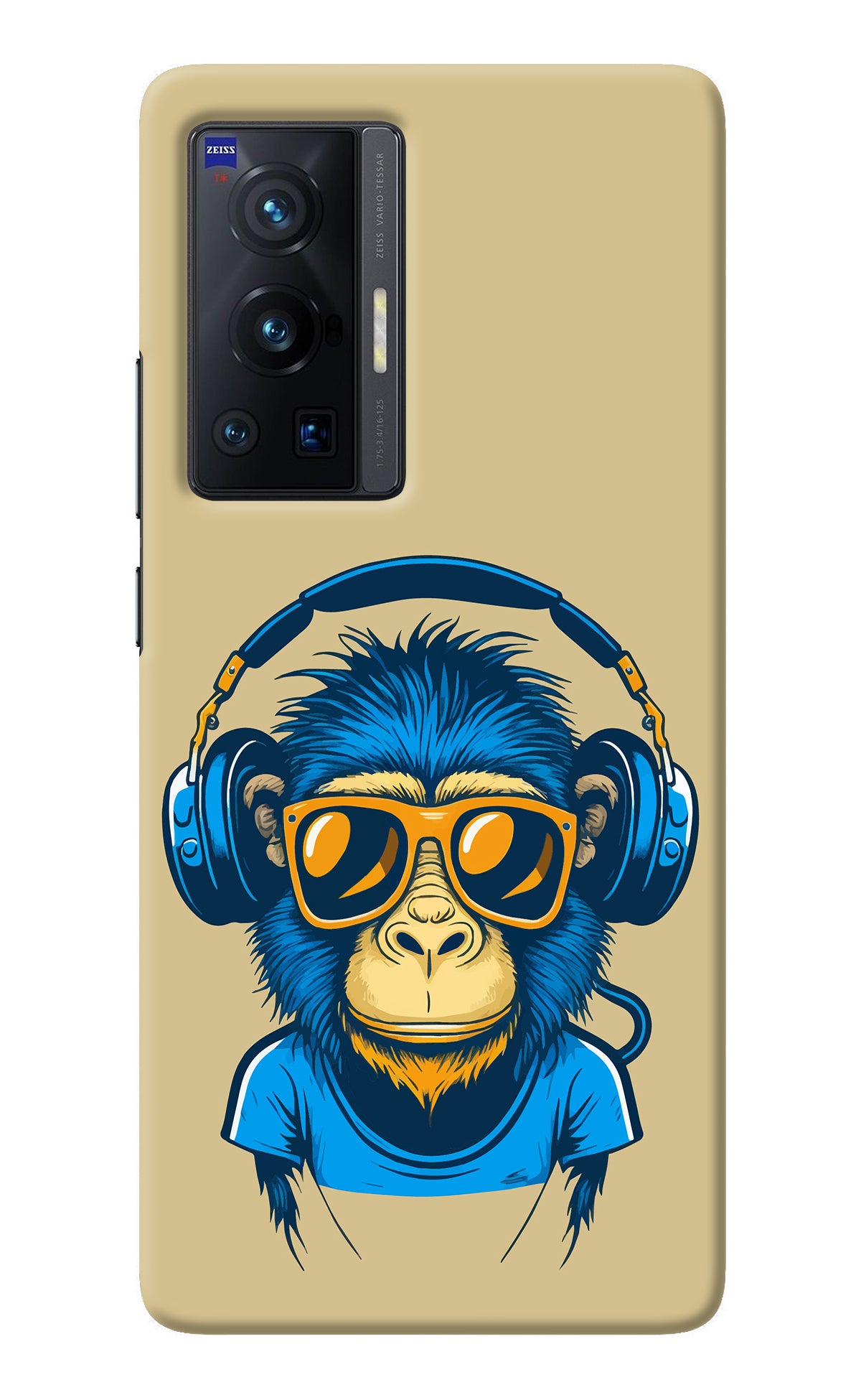 Monkey Headphone Vivo X70 Pro Back Cover