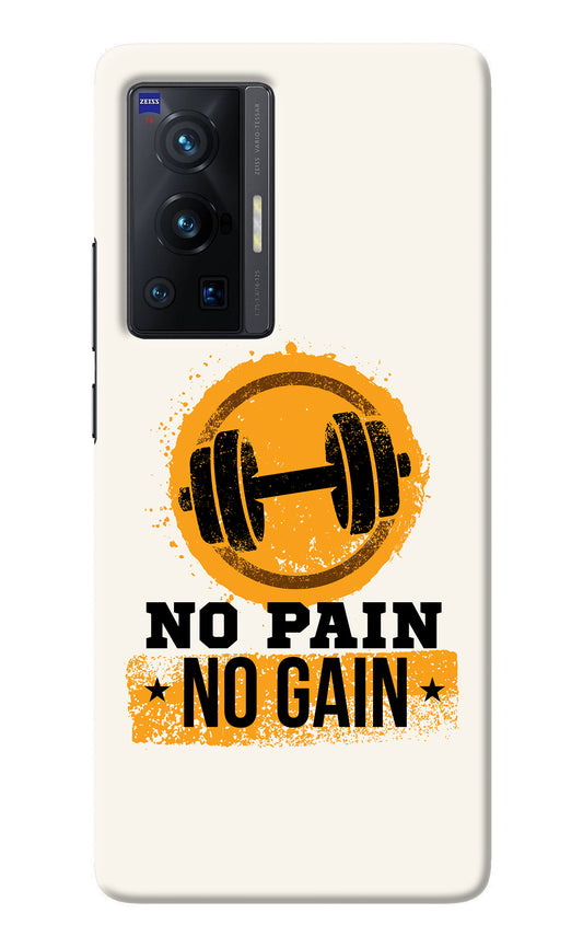 No Pain No Gain Vivo X70 Pro Back Cover