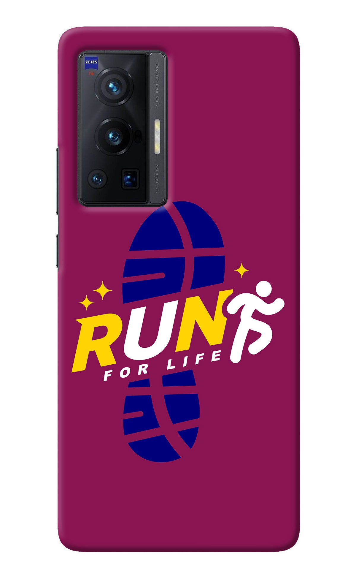 Run for Life Vivo X70 Pro Back Cover