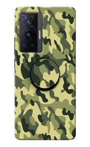 Camouflage Vivo X70 Pro Pop Case