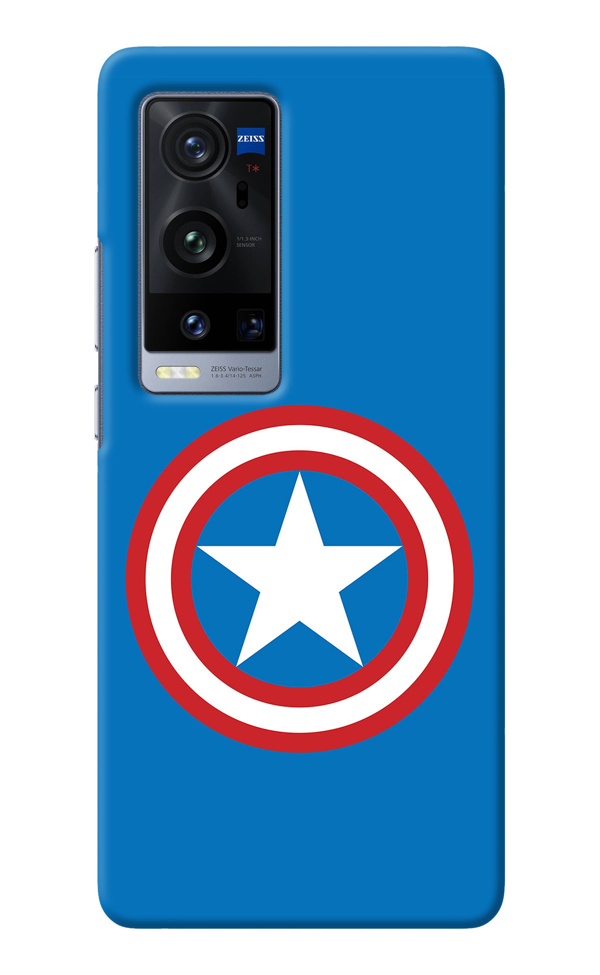 Captain America Logo Vivo X60 Pro+ Back Cover