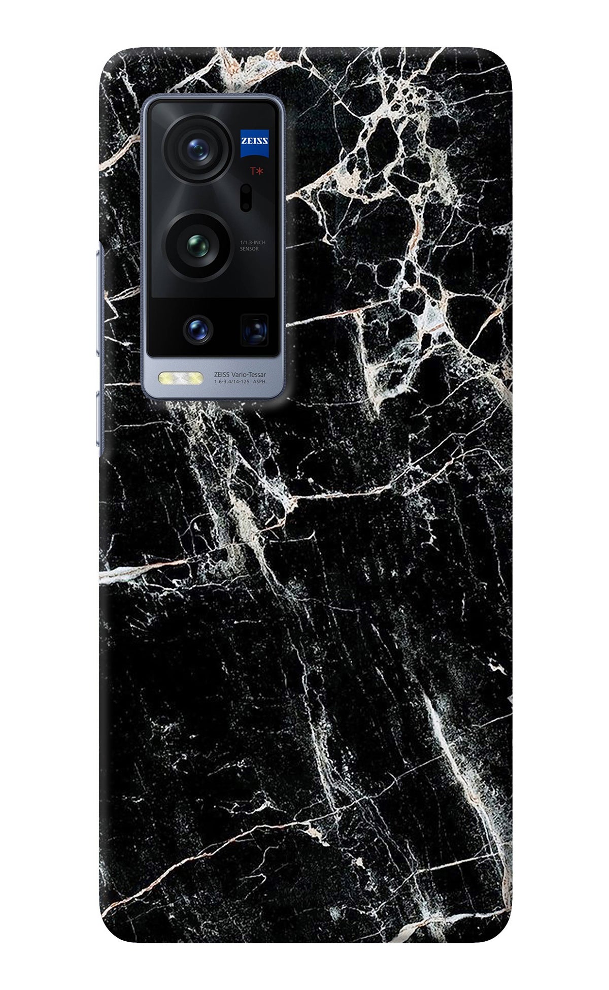 Black Marble Texture Vivo X60 Pro+ Back Cover