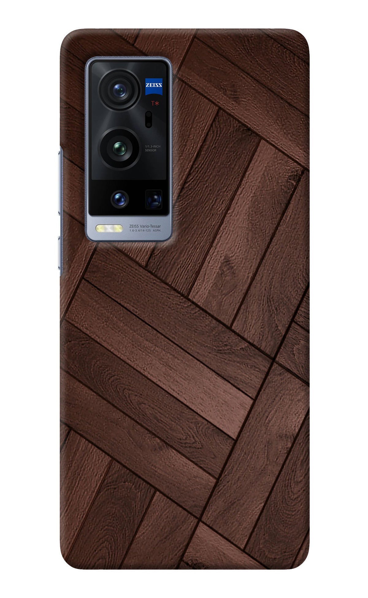 Wooden Texture Design Vivo X60 Pro+ Back Cover