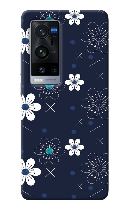 Flowers Vivo X60 Pro+ Back Cover