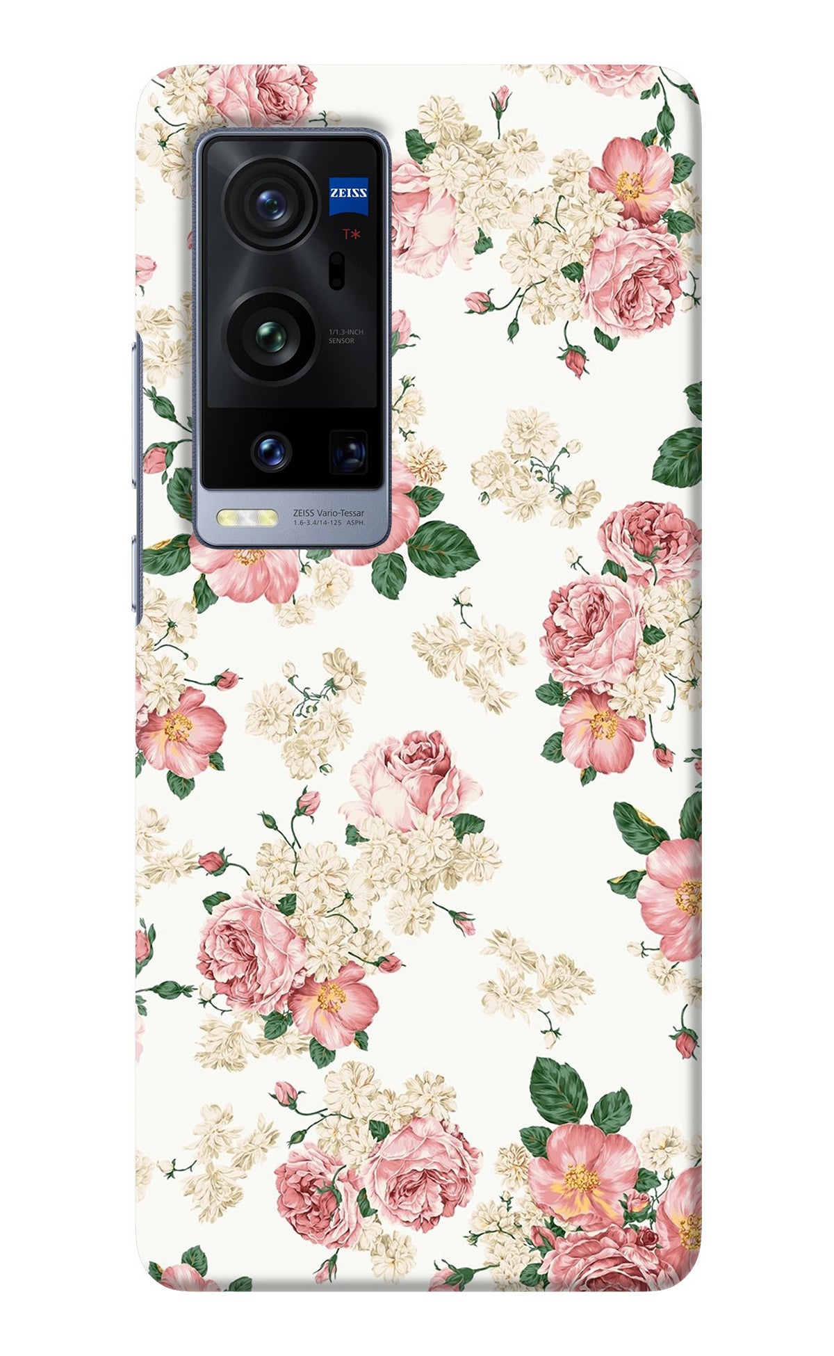 Flowers Vivo X60 Pro+ Back Cover