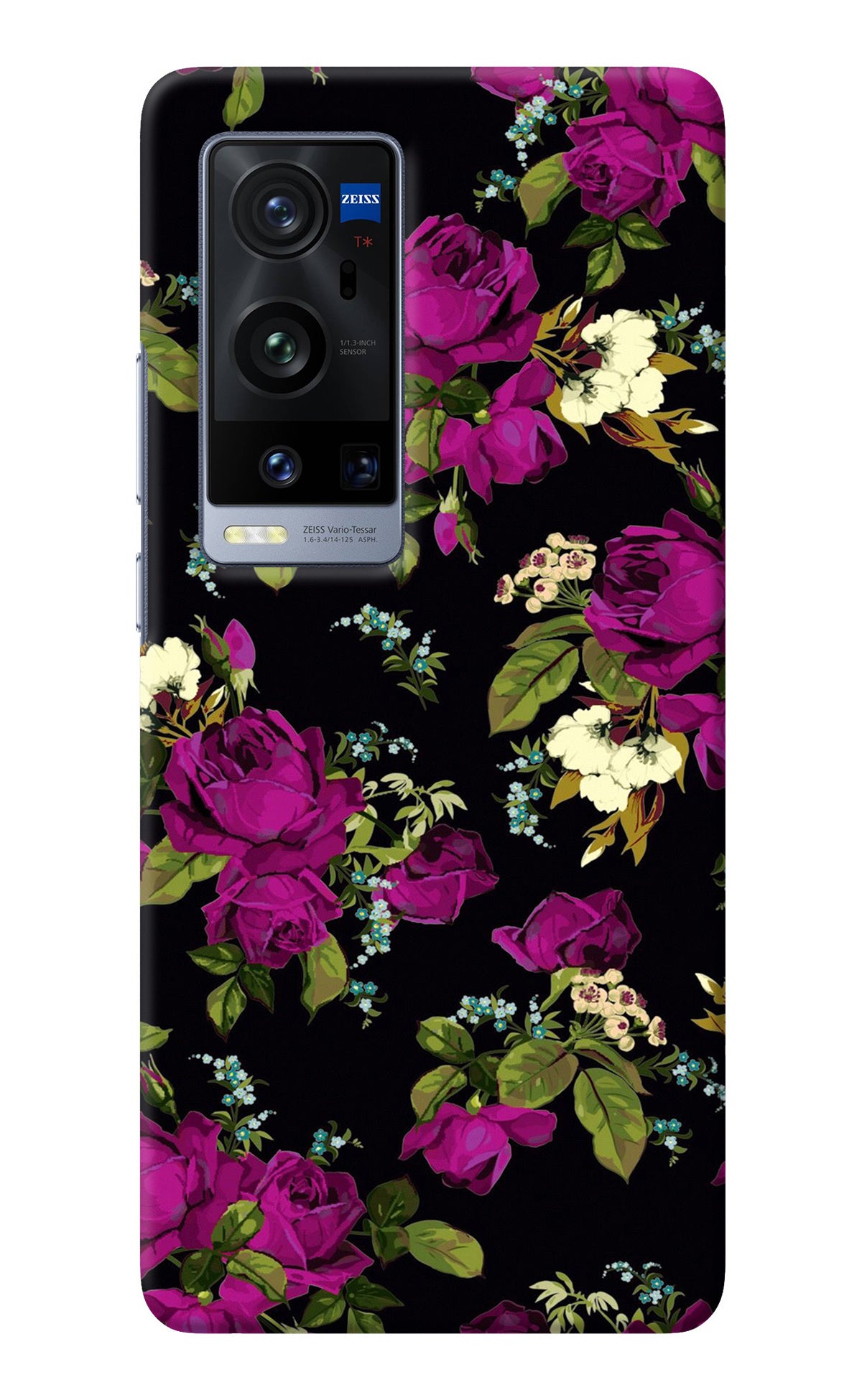 Flowers Vivo X60 Pro+ Back Cover